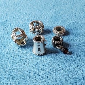 Pandora Charm/Spacer Lot